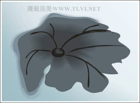 CDR繪制寫意水墨畫 武林網 CDR實例教程