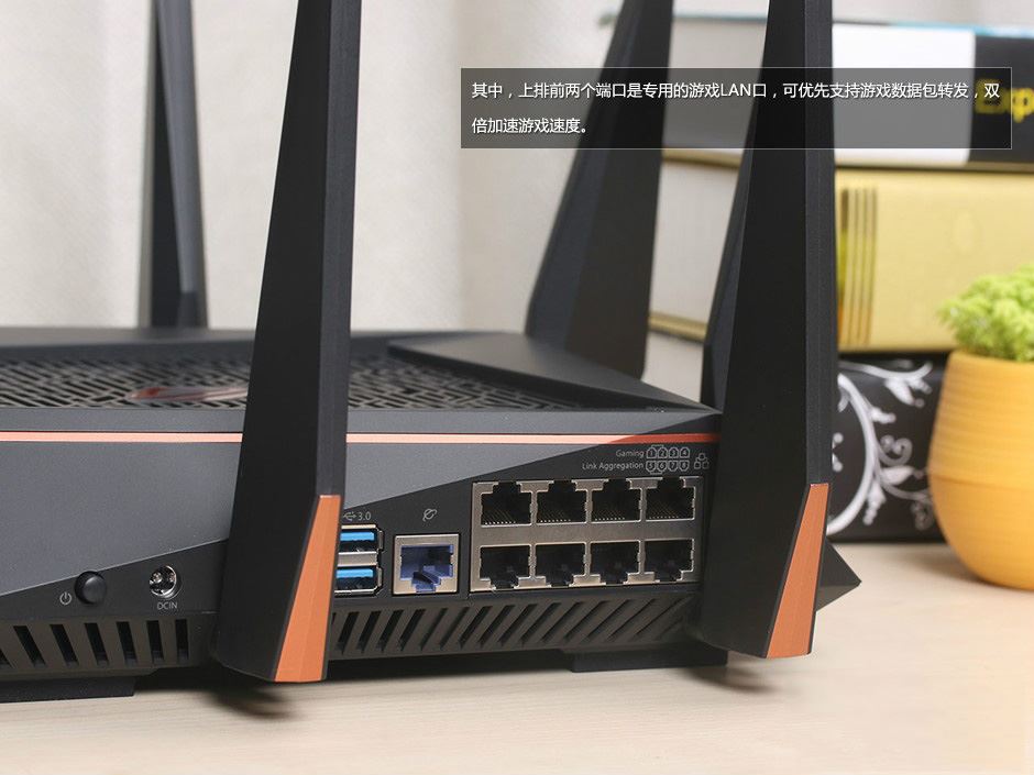 華碩ROG GT-AC5300電競路由器真機圖賞