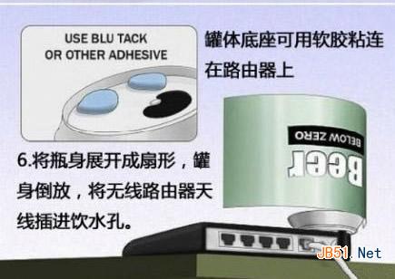 路由器套上易拉罐:WiFi信號增強(qiáng)