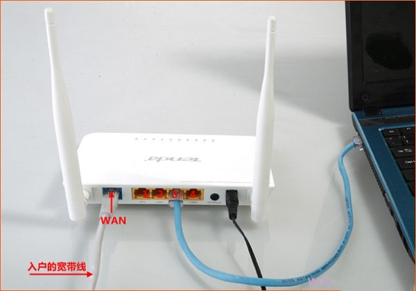 網(wǎng)線入戶上網(wǎng)時,路由器安裝方法