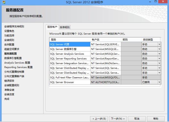 Microsoft SQL Server 2012 數據庫安裝圖解 Microsoft SQL Server 2012 數據庫安裝圖解