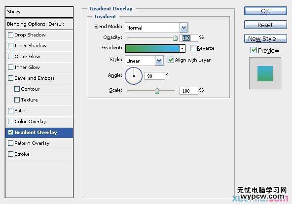 PS制作炫彩堆疊文字效果
