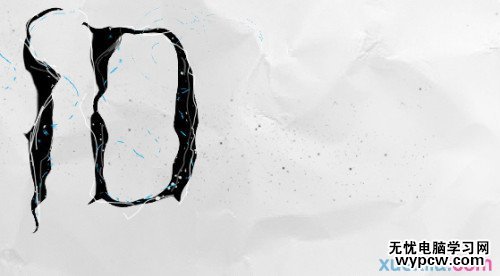 教你用Photoshop創建優雅輕盈的潑墨文字