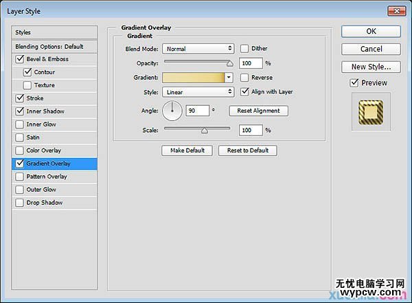 Photoshop制作大氣的金色星戰(zhàn)標(biāo)題立體字教程