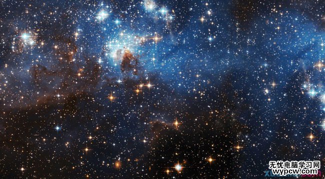 Photoshop制作大氣的金色星戰(zhàn)標(biāo)題立體字教程