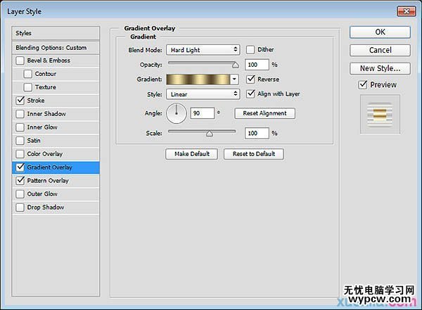 Photoshop制作大氣的金色星戰(zhàn)標(biāo)題立體字教程