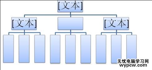 word2007如何制作層次結構圖