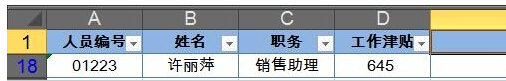 Excel2013中的篩選的使用方法