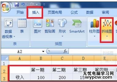excel2007折線圖的制作教程