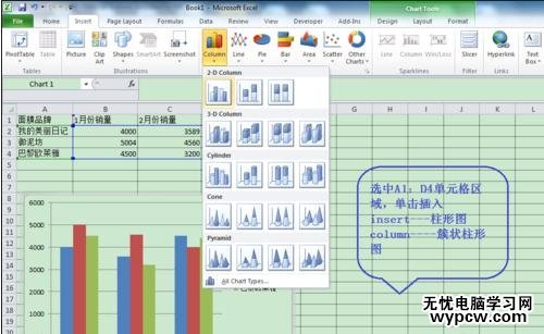 excel2010圖表數值顯示的方法
