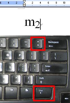 使用快捷鍵Ctrl + +