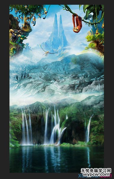 PS創(chuàng)建俏皮可愛的巖石質(zhì)感文字