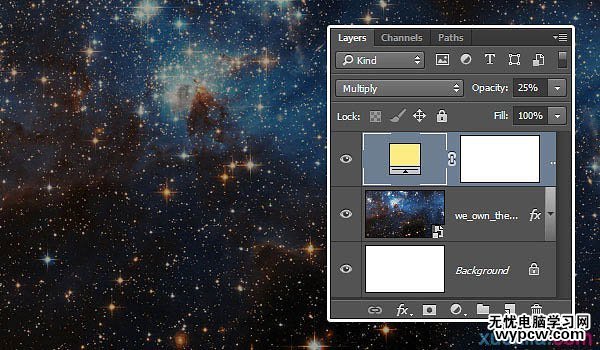 Photoshop制作大氣的金色星戰(zhàn)標(biāo)題立體字教程