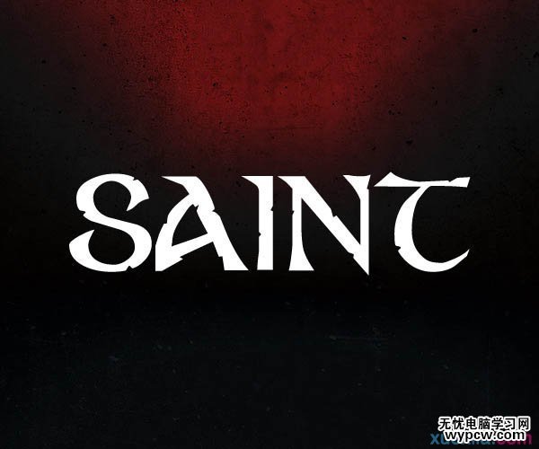 制作熾熱火紅巖石文字圖片的PS教程