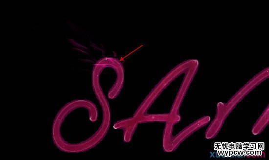 制作夢幻紫色星空文字圖片的PS教程