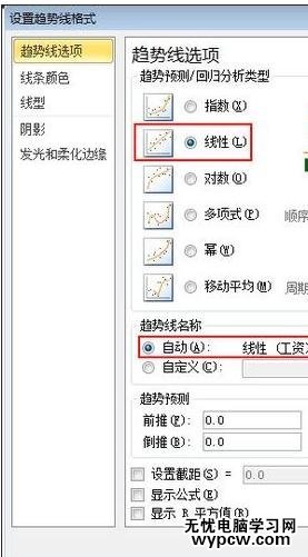 excel2010添加趨勢線的方法