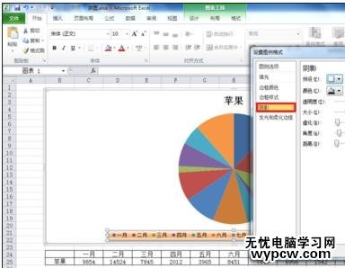 excel2010設(shè)置圖例格式的教程