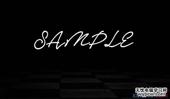 制作夢幻紫色星空文字圖片的PS教程