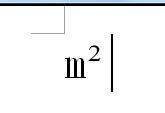 word2010和2013中輸入平方米的技巧