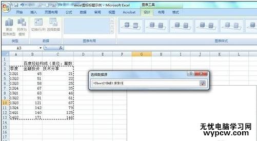 excel2007 添加圖表標(biāo)題的教程