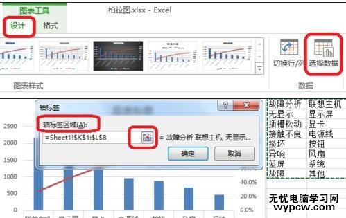 excel2013柏拉圖制作教程