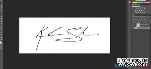 PS教程:Photoshop制作個性化簽名水印