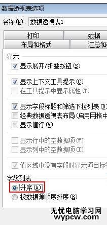 excel2010創(chuàng)建透視表并排序的教程