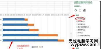 excel2013制作甘特圖的教程