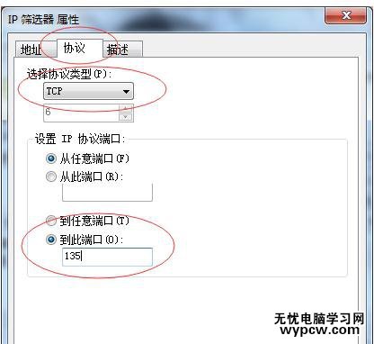 Wind7系統下怎么關閉135端口