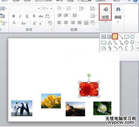 怎么通過底紋襯托排版圖片