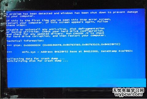 Win7系統電腦出現藍屏提示錯誤代碼116(nvlddmkm.sys)的原因及解決方法