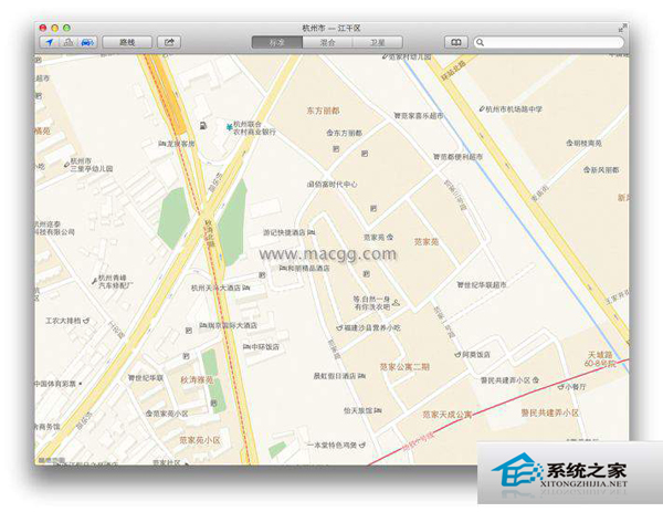 MAC如何使用地圖查看交通狀況
