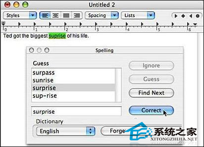 Mac中的文字編輯有哪些功能?