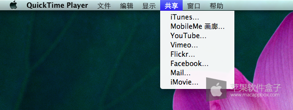 share 通過多種途徑分享視頻