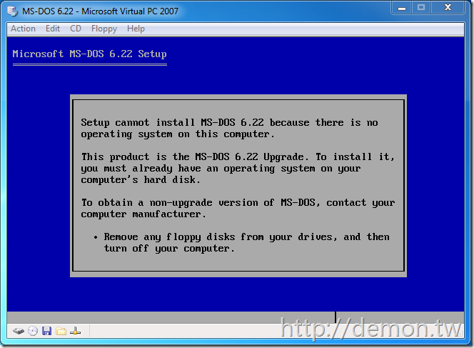 setup cannot install setup cannot install