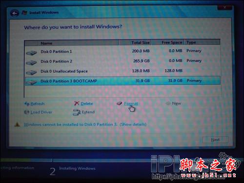 蘋果mac系統下安裝windows7系統詳細教程