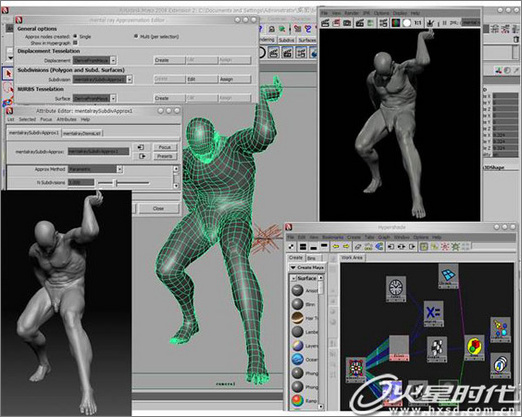 Maya和Zbrush打造一個鋼鐵男人角色教程 武林網 MAYA角色動畫教程