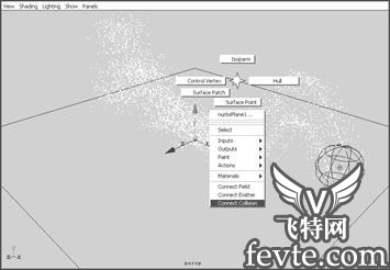 Maya 7.0 粒子系統-粒子的碰撞 武林網 MAYA角色動畫教程