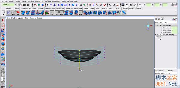 MAYA NURBS制作高精度生物模型詳解 武林網(wǎng) MAYA建模教程