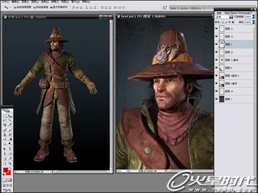 MAYA結合Zbrush制作戰爭英雄教程 武林網 MAYA角色動畫教程