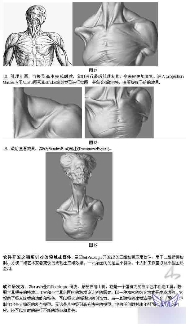 maya zbrush實例教程 武林網 MAYA建模教程