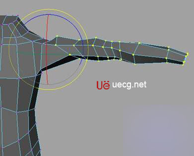 MAYA建模教程:人體軀干的建立