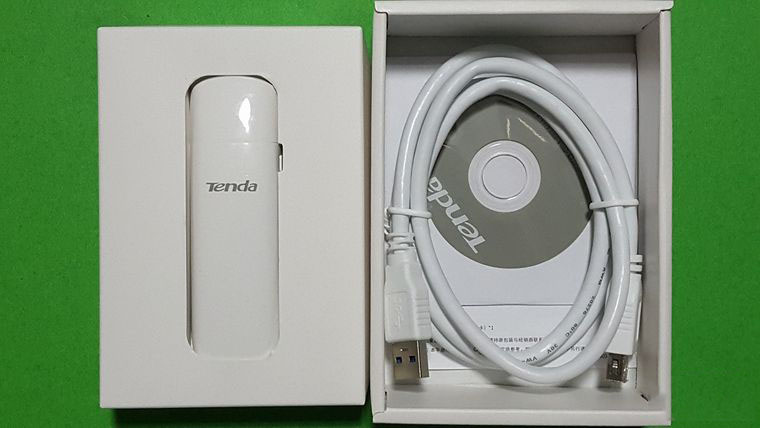 騰達1300M極速影音11AC雙頻無線網卡 U12試用拆解!