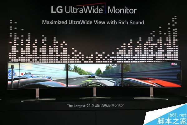 38寸還三聯屏！LG 21:9曲面超寬屏顯示器圖賞