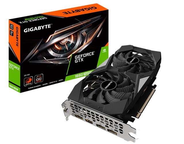 技嘉 GeForce GTX 1660 SUPER OC 風神 6G(GV-N166SOC-6GD)