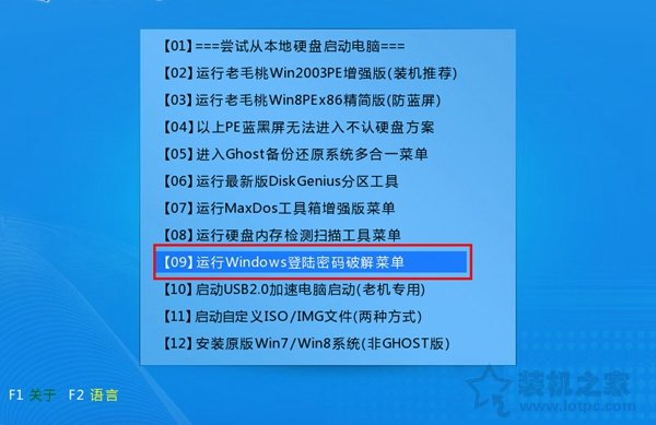 WinXP/Win7/Win8/Win10系統開機登錄密碼忘記了的清除密碼方法