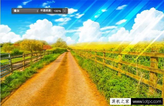 使用photoshop軟件將現實風景P成卡通效果