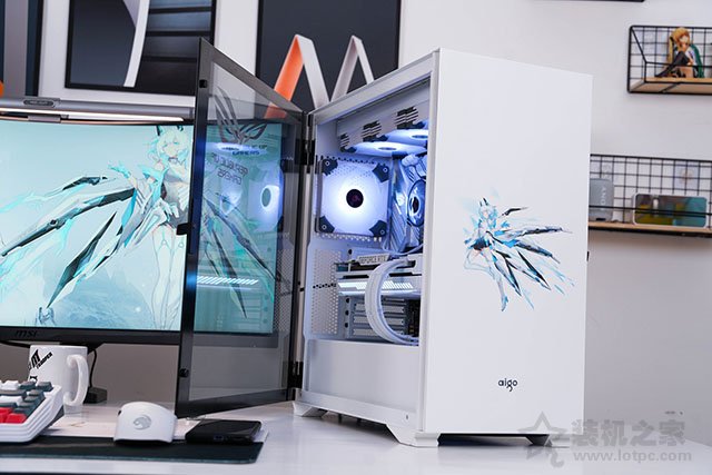 高顏值雪武戰(zhàn)姬純白主題,i7 11700K配RTX3070水冷主機方案