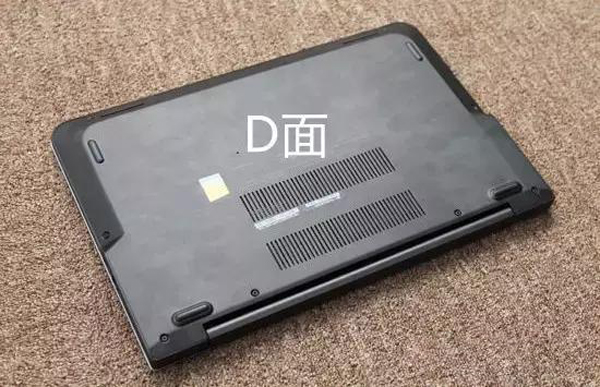 筆記本電腦的ABCD面指的是哪些面？