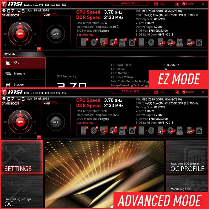 微星Z390主板：intel九代i5-9600K、i7-9700K、i9-9900K超頻教程